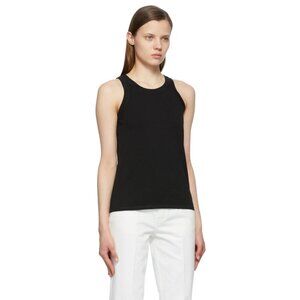 The Row Frankie Tank Top in Black